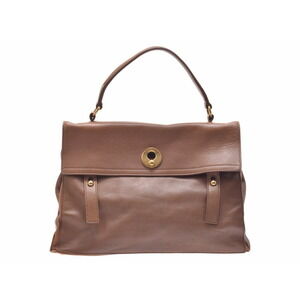 SAINT LAURENT Yves Muse Two handbag brown leather